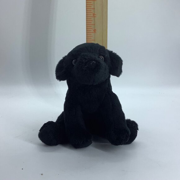 Douglas Cuddle Toys Black Lab Labrador Retriever Puppy Dog Plush Animal 5.5" - Picture 2 of 9